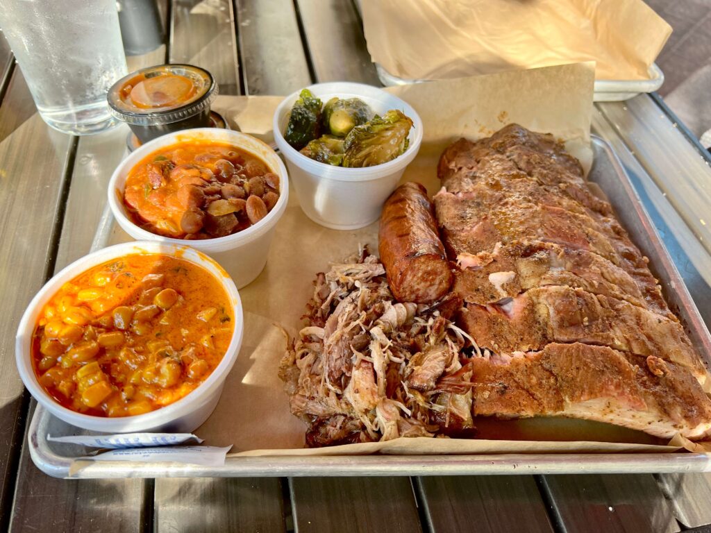 Meat Sampler from the Devil's Backbone