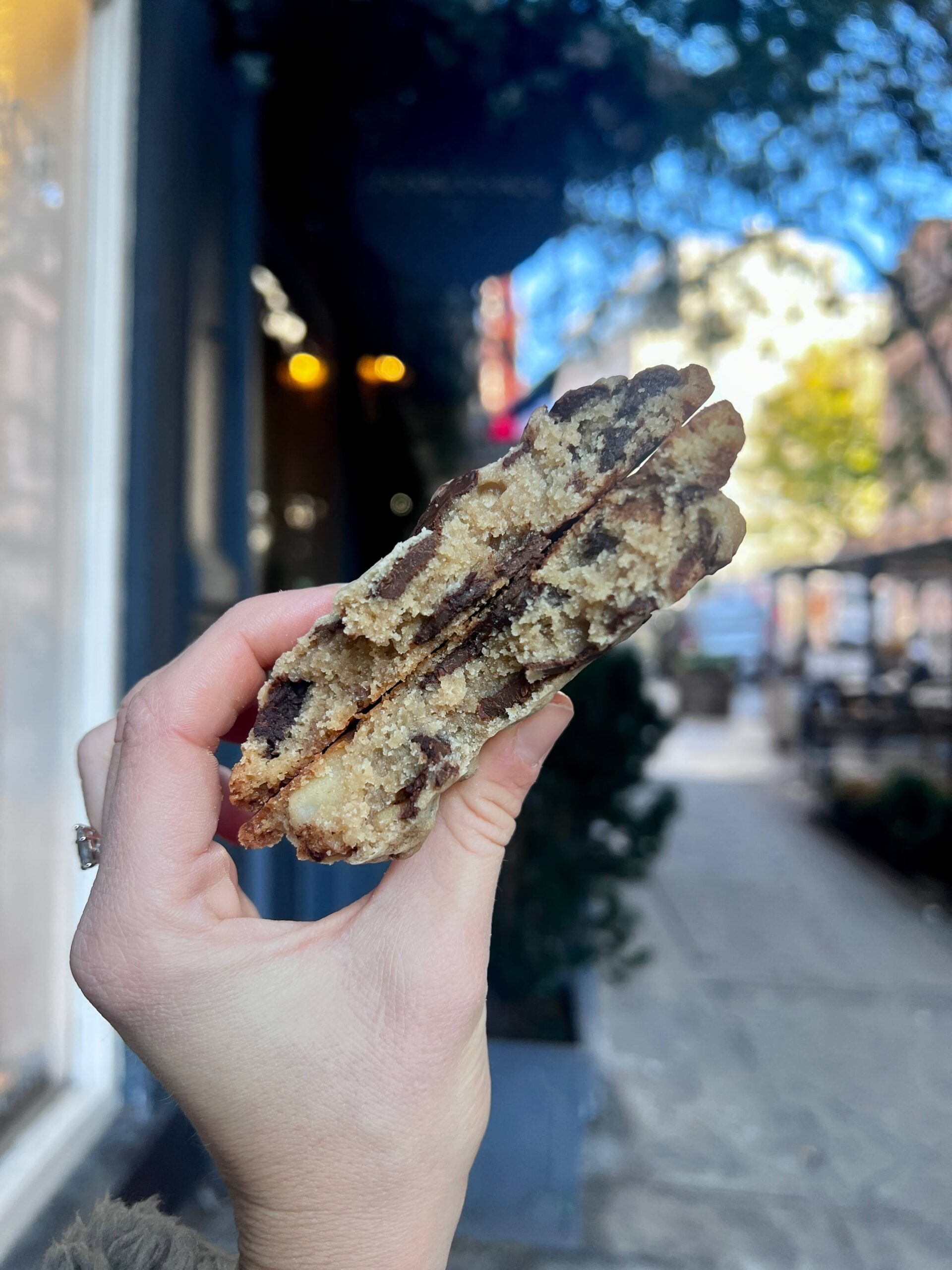 Chocolate nutty cookie from Mamn NYC