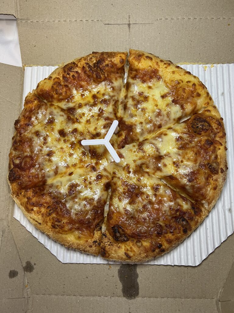 Cheese Pizza from Domino's Pizza in Thaialnd