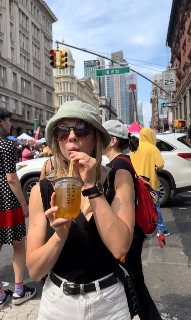 Taiwanese Pineapple Beverage from Cozy Tea Loft at JAPAN Fes