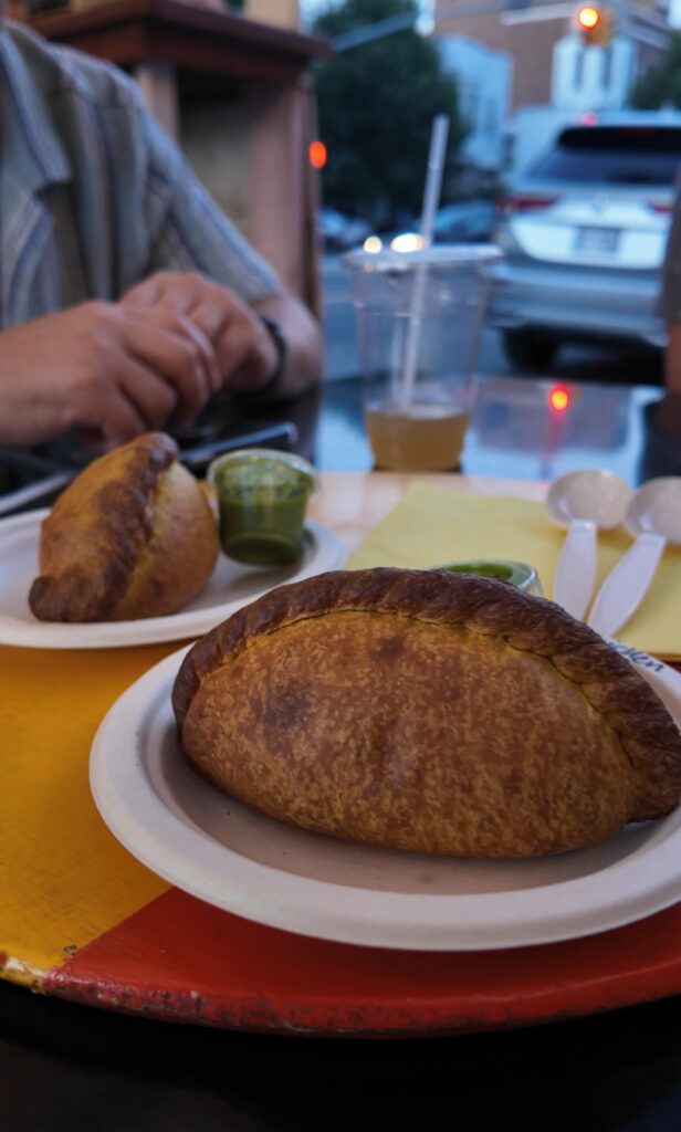 saltenas from bollivian llama party in sunnyside queens