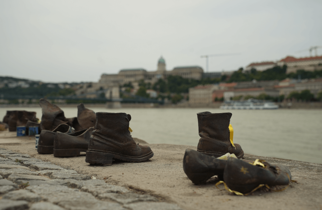 shoes on the danube in budapest 